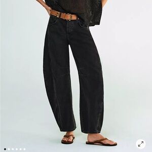 Free People Dark Gray Jeans